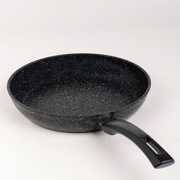 Alberto 3 piece black granite frypan set 20/24/28 cm image number 1
