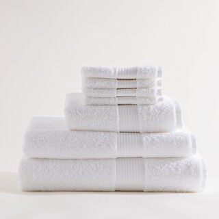 Boutique Blanche White Egyptian Cotton Luxury Hand Towel, 90*50 Cm