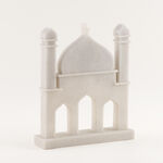 هومز تمثال ديكور أزتك ريزن 28*7*33سم، رمادي image number 0