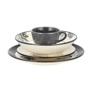 Rio Sabia Cinza 20 Pcs Dinner Set