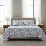 لحاف كوتاج آيسي فلورال 6 قطع باللون الأزرق 160*240 سم image number 0