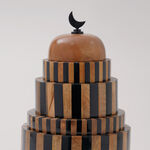 Homez Samrah Collection Decoration Item, Black & Brown, 13*20 Cm image number 1