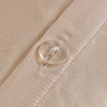 Boutique Blanche 3pcs cotton duvet cover 260*200cm 300 thread count peach image number 3