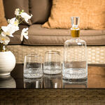 Drink Set 7 Pcs Gold Rim Tumbler 270Ml image number 0