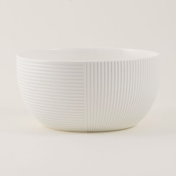 وعاء خلط سيراميك البرتو خطوط أبيض سعة 3.2 لتر image number 1