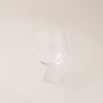 La Mesa 4 pcs juice glass wide cup ribbed with frosted bottom 11*11*15.6 cm image number 2