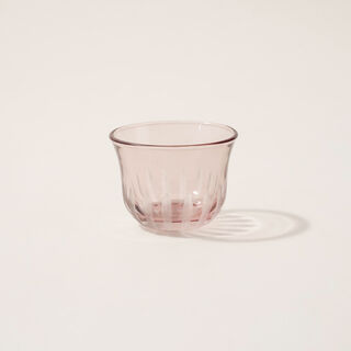 Dallaty 6pcs glass coffee set pink