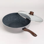 Alberto brown deep fry pan 30 cm image number 2