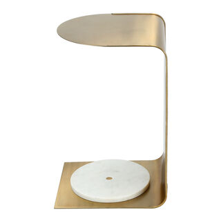 La Mesa Sans Deco Cake Stand With White Marble Top