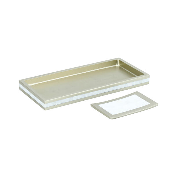  5 Pcs Bath Set Pearlized image number 3
