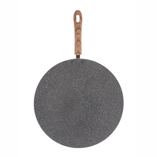 Alberto Non Stick Tawa Pan Forged Aluminum Grey Dia: 32Cm