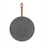 Alberto Non Stick Tawa Pan Forged Aluminum Grey Dia: 32Cm image number 0