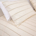3 Piece Lace Fabric Comforter King Size Set image number 1