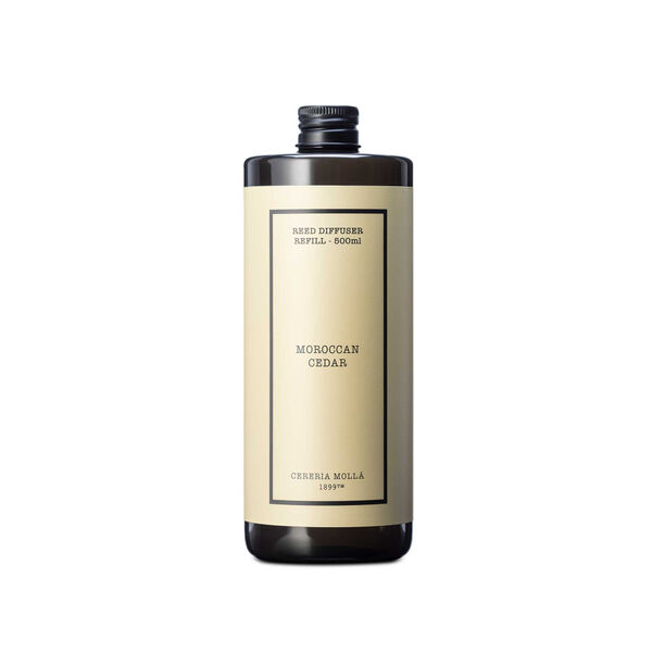 Moroccan cedar reed diffuser refill oil 500 mL image number 0