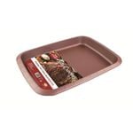 Betty Crocker Non Stick Rectangle Pan Rose Color image number 0