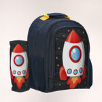 Large backpack with pencil case  ,15 inches , Rocket image number 0