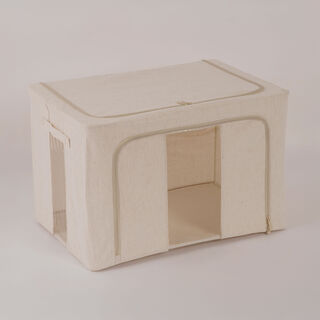 هومز منظم ملابس كبير بوليستر، بيج 62*20*44 سم