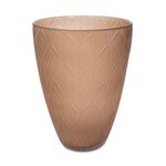 Glass Vase Brown image number 0