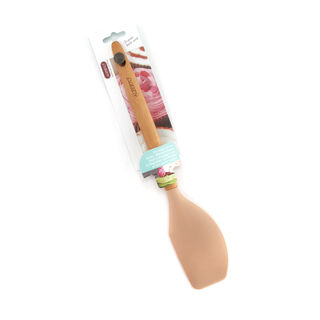 Alberto Silicone Spatula With Wooden Handle Pink 