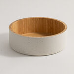 Alberto bamboo salad bowl, beige 25.4*25.4*8.5cm image number 0