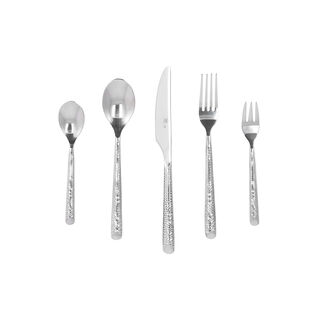 La Mesa silver stainless steel cutlery set 20 pc