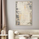 Homez wall art framed canvas wood, multicolor 80*120cm image number 1