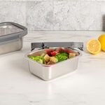 Alberto stainless steel microwavable lunch box with lid 800ml image number 5