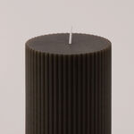 هومز شمعة لاين من شمع الصويا، بني 7*7*10سم image number 2