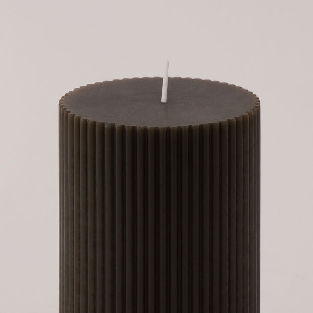 هومز شمعة لاين من شمع الصويا، بني 7*7*10سم image number 2