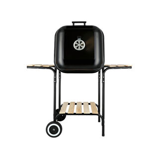 Square Trolly Grill In Black 18"