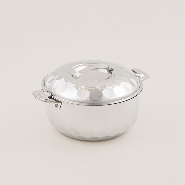 Maxima 3Pcs Stainless Steel Hotpot set image number 3
