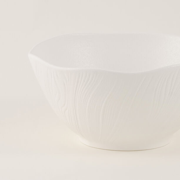 Alberto Ceramic Mixing Bowl Waves White 3.2L image number 2