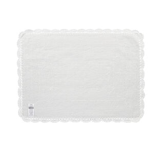 Boutique Blanche white cotton bathmat 60*90 cm