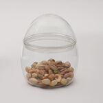 Dallaty Acrylic Nuts Bowl With Dome Lid, 13*13*15 Cm image number 0