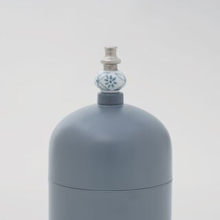 La Mesa Serving Pot Matt Grey, 12*12*19 Cm