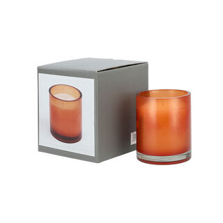 Glass Jar Candle  Orange And Conifer Fragrance 7.6*10.1 cm