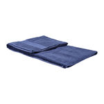 COTTAGE Bath Towle Zero Twist Indian Cotton 90x150Cm 400 GSM Dark Blue image number 1