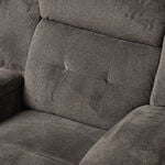 2 Seater dark gray recliner image number 9