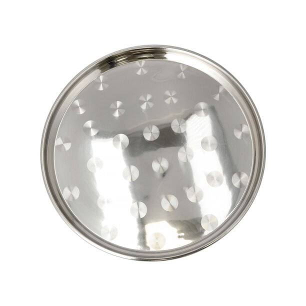 Stainless Steel Round Serving Tray image number 2