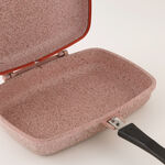 Alberto Granite Double Sided Grill Pan 34*22Cm image number 2