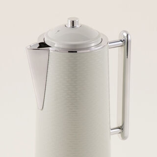 Dallaty Stainless Steel Thermos Set, Grey, 1L + 1L