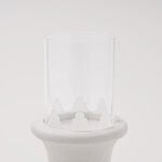 تشكيلة قرطبة هومز حامل شموع أركا، أبيض، 14.5*14.5*28.5 سم image number 2