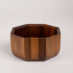 Acacia wooden bowl 19.3*10.4*19.3 cm image number 0