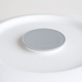 Alberto 10Kg rice dispenser grey round shape