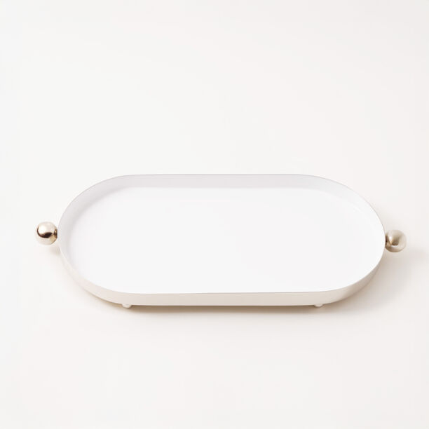 Dallaty steel serving tray, silver 35*15*3cm image number 1