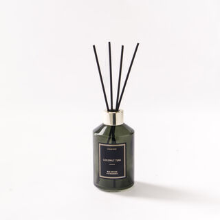 معطر زجاجي بعطر العود 150 مل كاكي