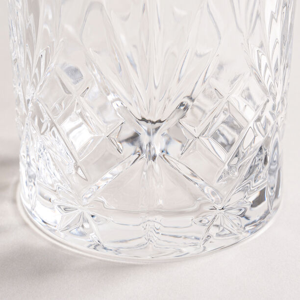 Rcr Set Melodia 18 RCR Melodia Italian Crystal Tumblers Goblet Flute Stem Glasses Set 18 Pieces image number 16