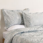 Boutique blanche jacquard 3pcs super queen comforter set, in grey 200*240cm image number 0