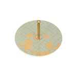 Harmony 1 Tier Cake Stand With Gold Handle image number 3