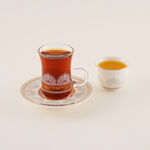 طقم شاي وقهوة 28 قطعة تصميم زخرفة عثمانية  image number 9